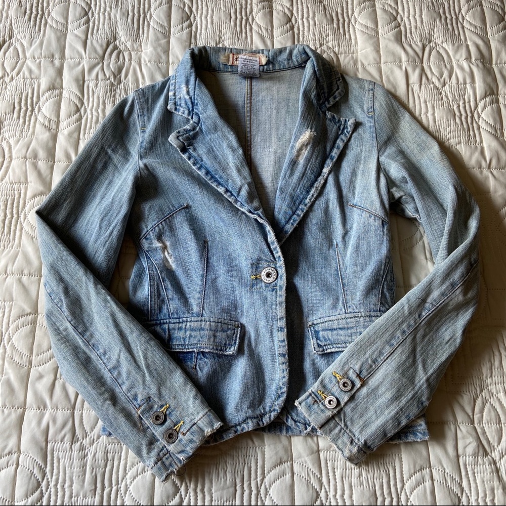Denim Blazer from Z. Cavaricci